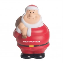 PU Realistic Christmas Santa Shaped Stress Ball
